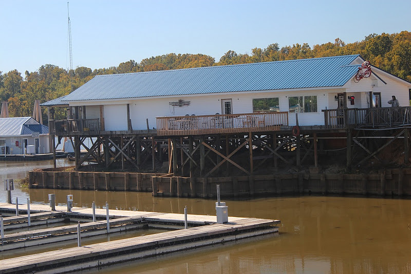 North Star on the Great Loop Journey Leaving Demopolis Yacht Basin