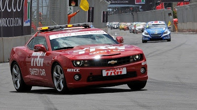Chevrolet Camaro tours overseas as new safety car for World Touring Car Championship