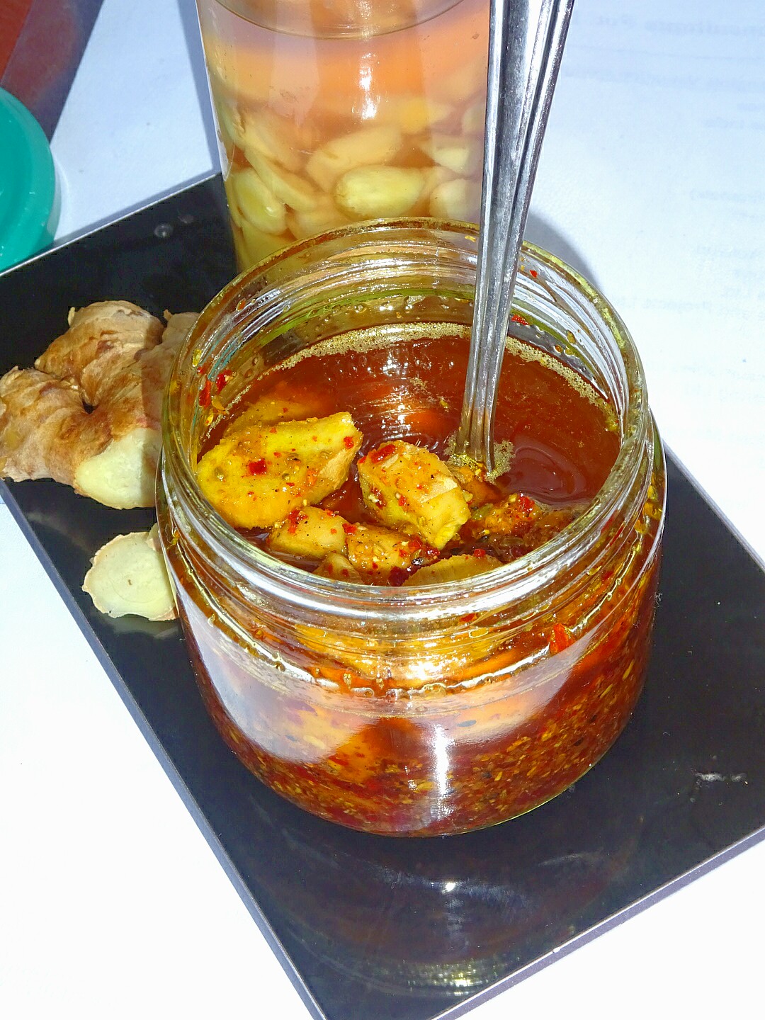 Veg Indian Cooking Ginger pickles