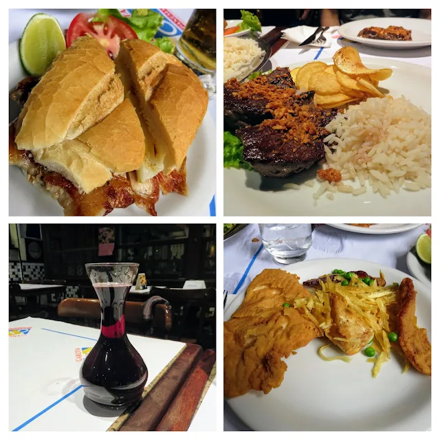 What to eat in Rio de Janeiro: pork sandwich and brazilian wine at Garota de Ipanema
