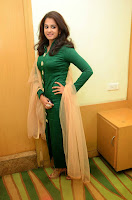 Nanditha Raj Glamorous Photos in Green TollywoodBlog.com