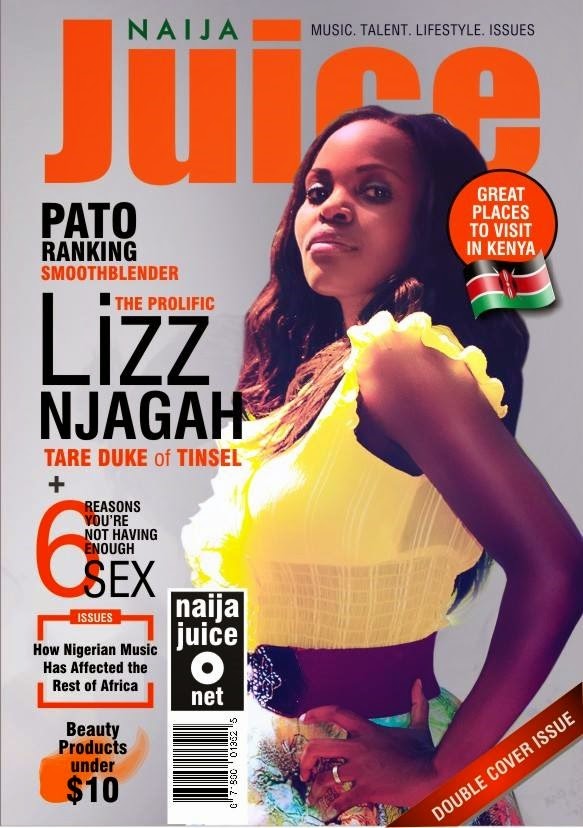 Tinsel Kenyan Actress Covers Naija Juice Magazine Pictures Of Nude