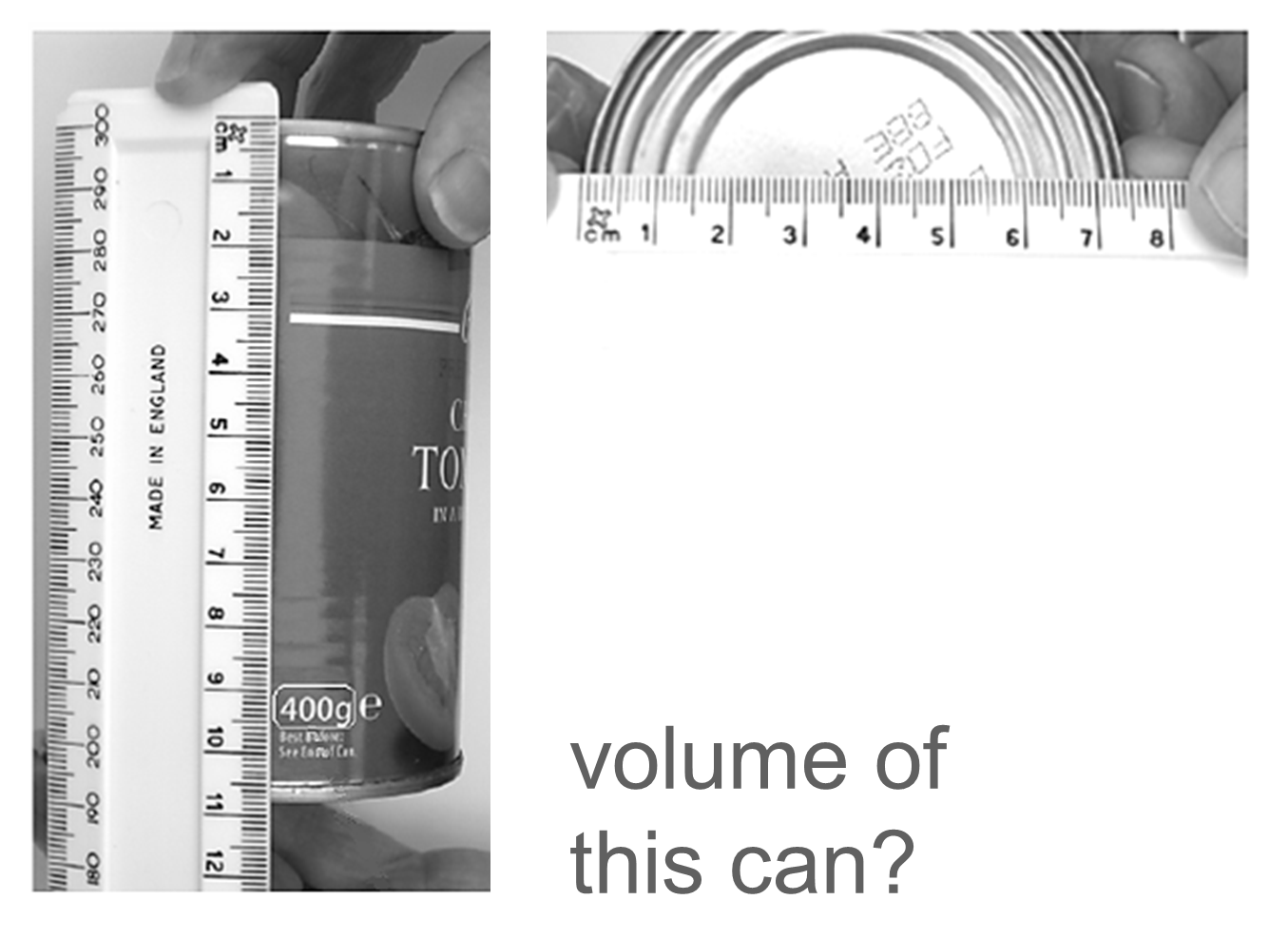 MEDIAN Don Steward mathematics teaching: cylinder volume questions