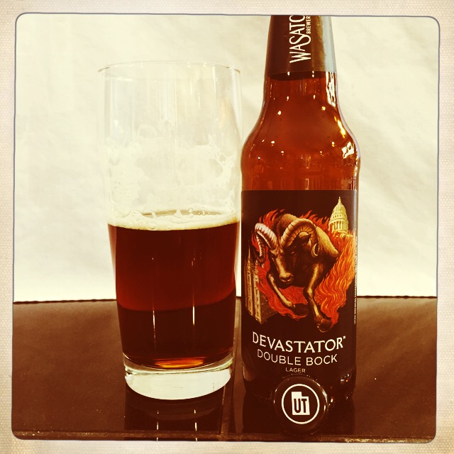 NorCal Beer Blog Wasatch Brewery Devastator Double Bock Lager
