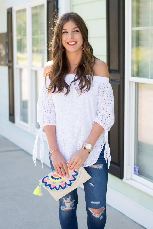 How To Spice Up A Basic Outfit With Accessories by Charleston fashion blogger Kelsey of Chasing Cinderella