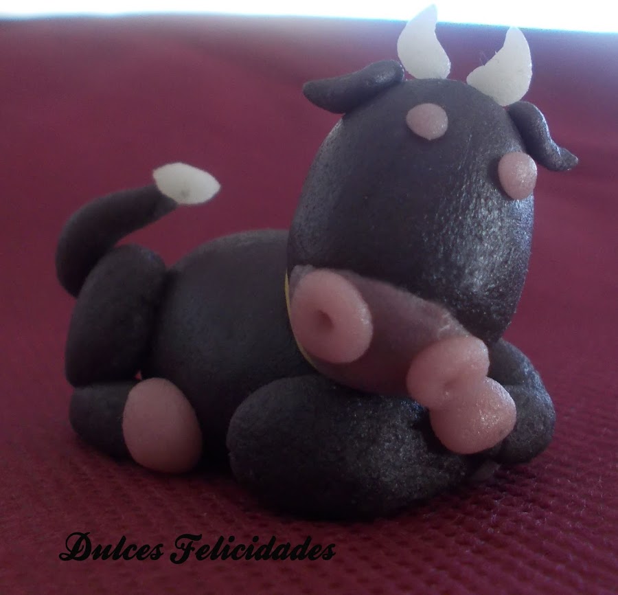 Belén navideño modelado con fondant