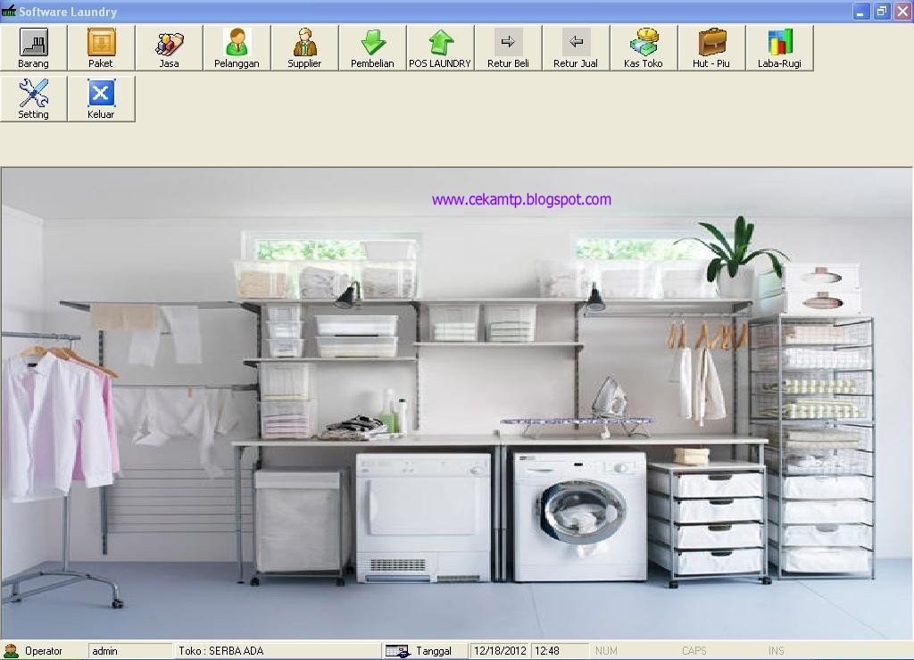 Software Laundry Gratis Full Version CekaMtp
