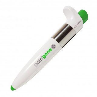 Photo showing the new pain gone pen