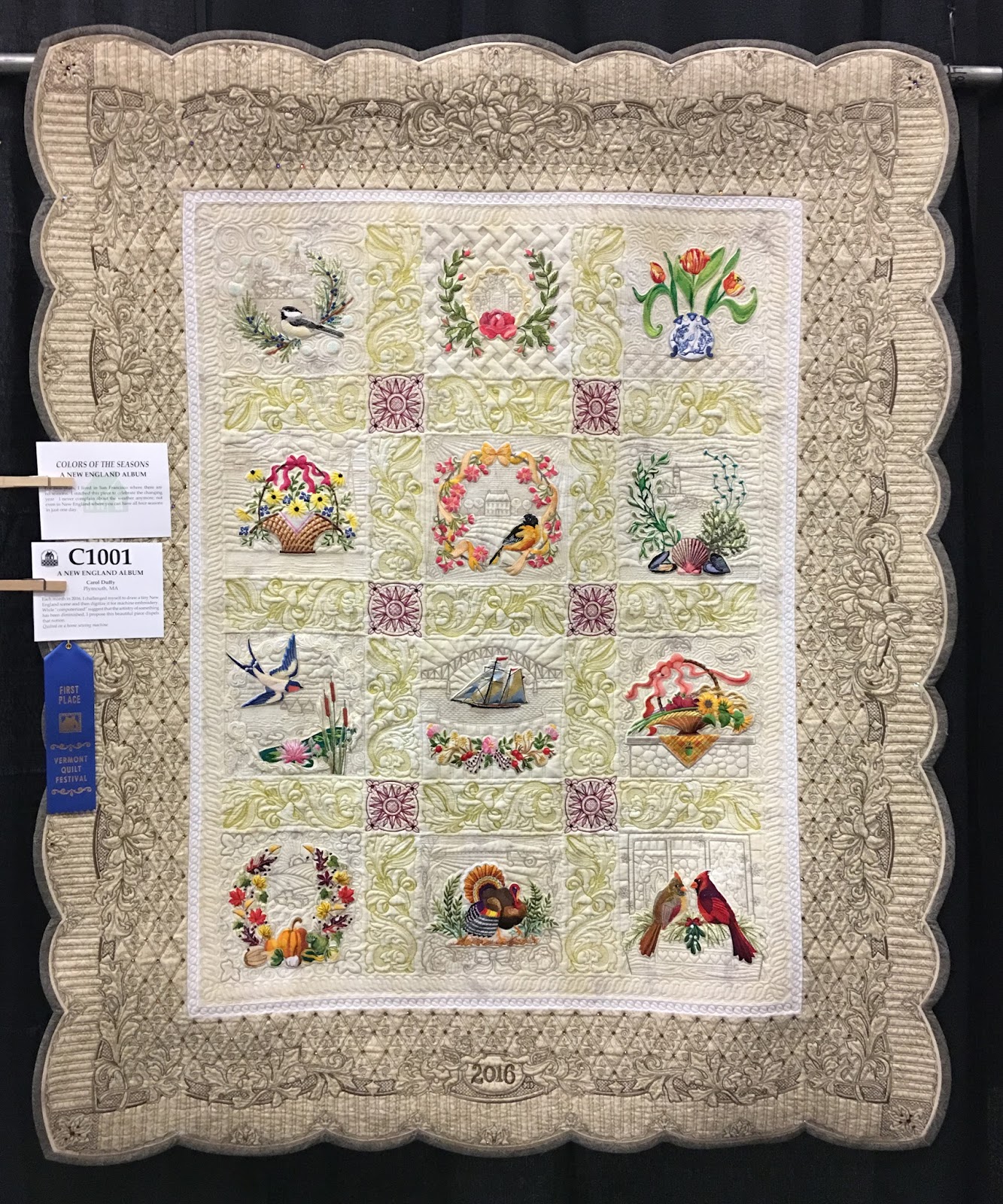 San Francisco Stitch Co. Vermont Quilt Festival Part II