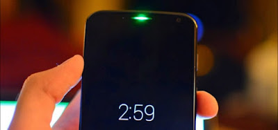 Led verde de notificação de bateria esgotada do Moto X 2ª Geração