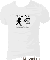 Ninja Putt Disc Golf Shirt