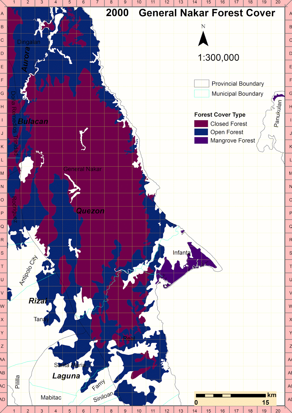 Gen. Nakar Forest Land Use
