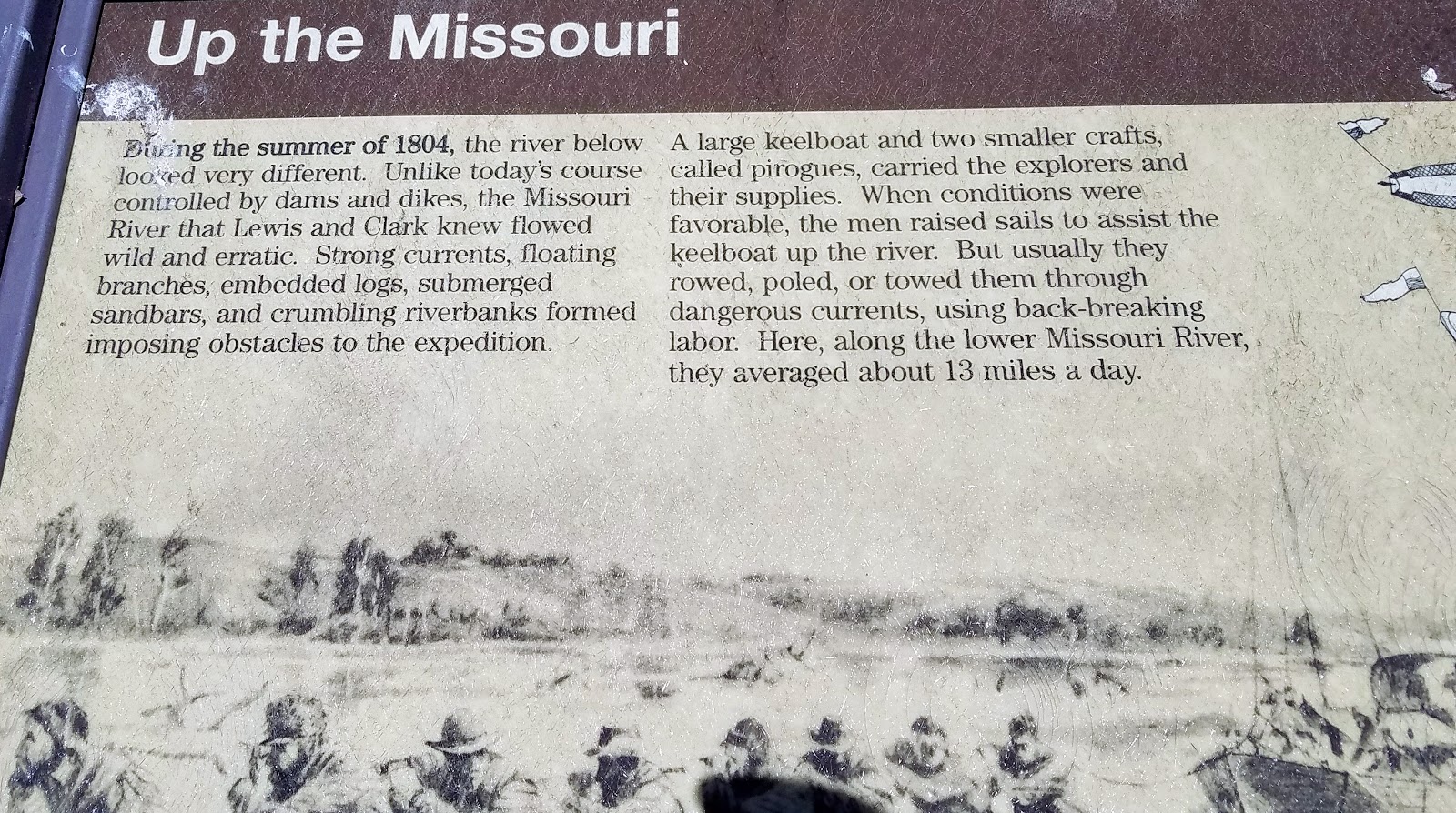 History and Culture by Bicycle South Dakota Yankton, Up the Missouri