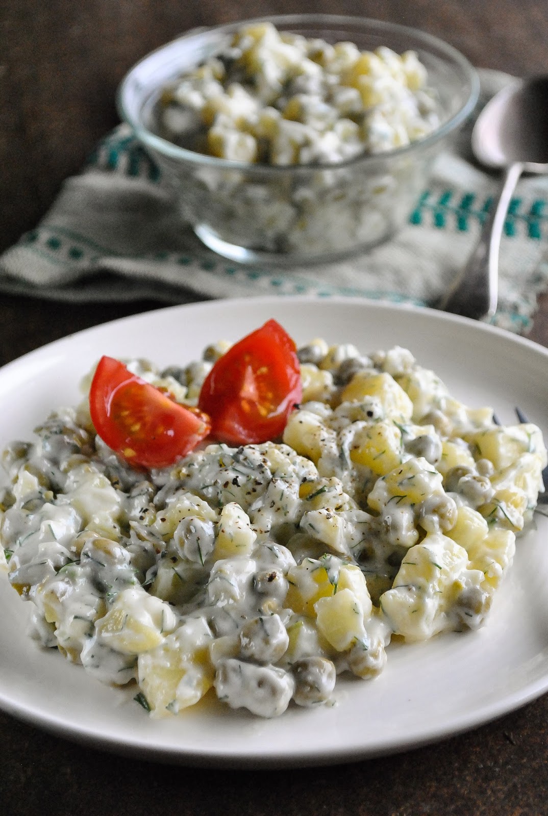 Our family favorite potato salad (vegan) VeganSandra