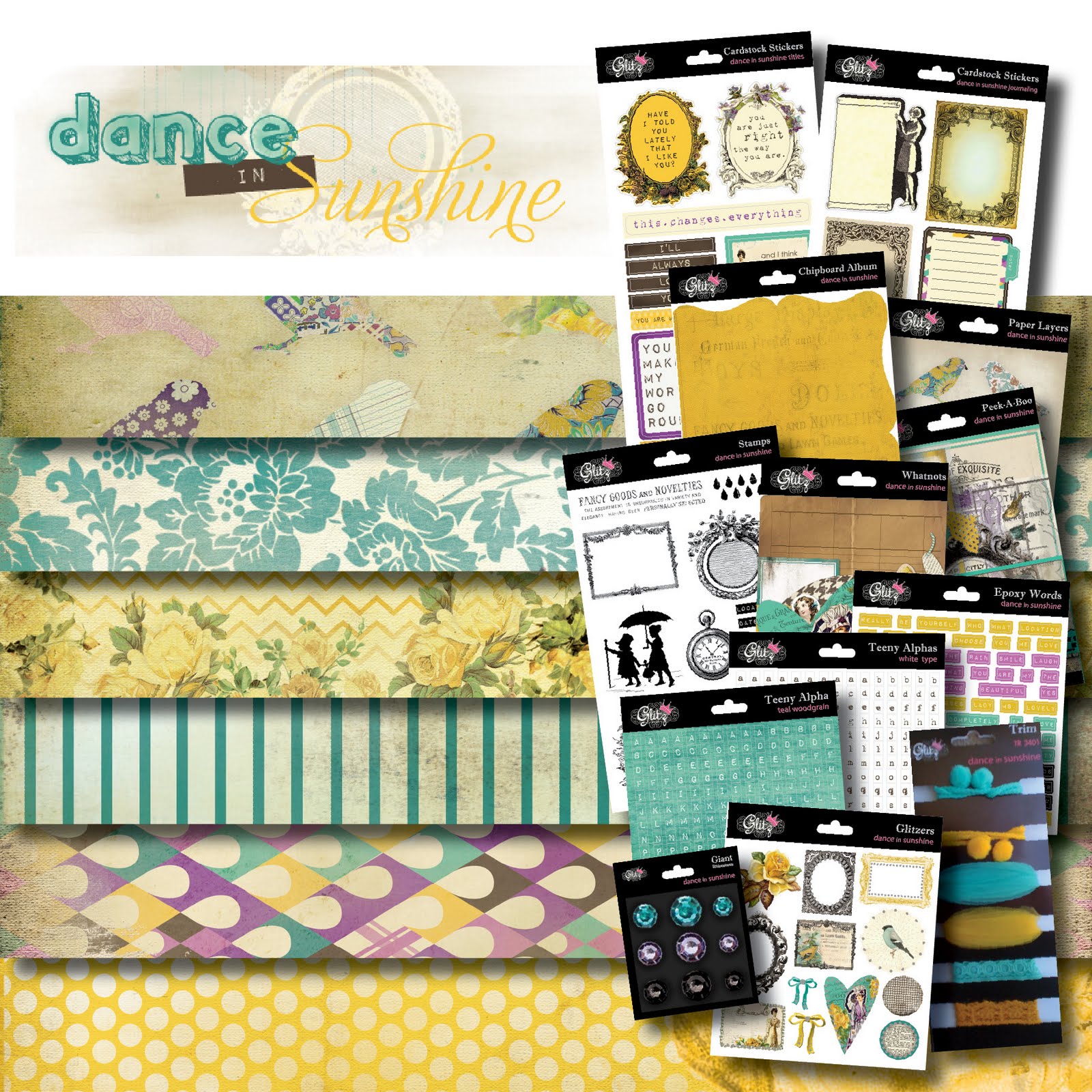 Glitz Design Glitz Design Summer CHA Sneak Peeks!!