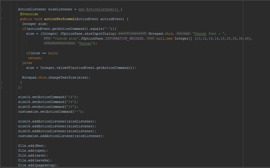 Cara Membuat Notepad Sederhana Pada Pemrograman Java