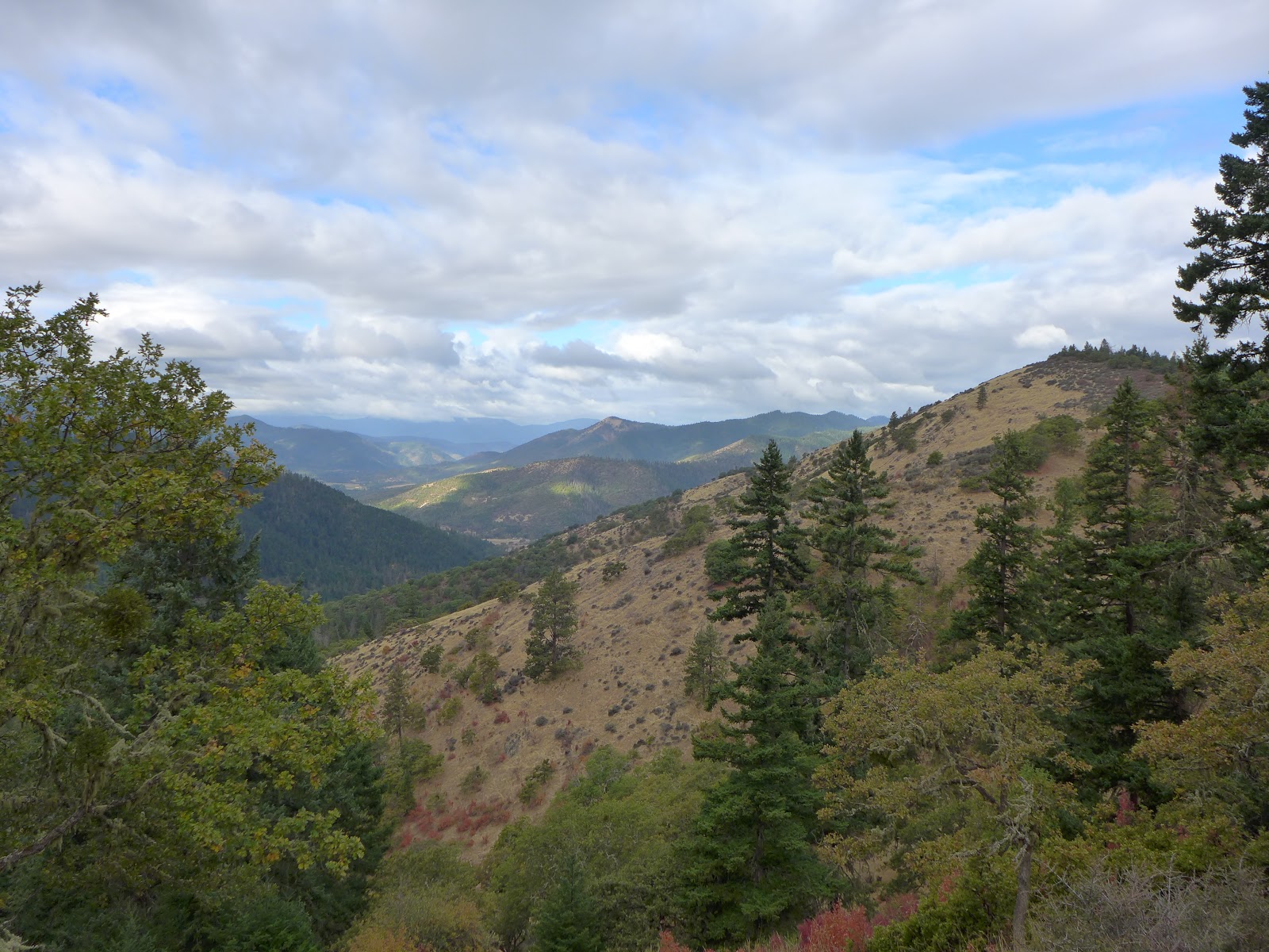 Glenn & Carol's Hiking Adventures Applegate Ridge Trail East