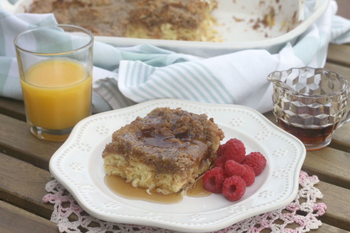 Overnight French Toast Croissant Casserole Crazy for Cookies and More