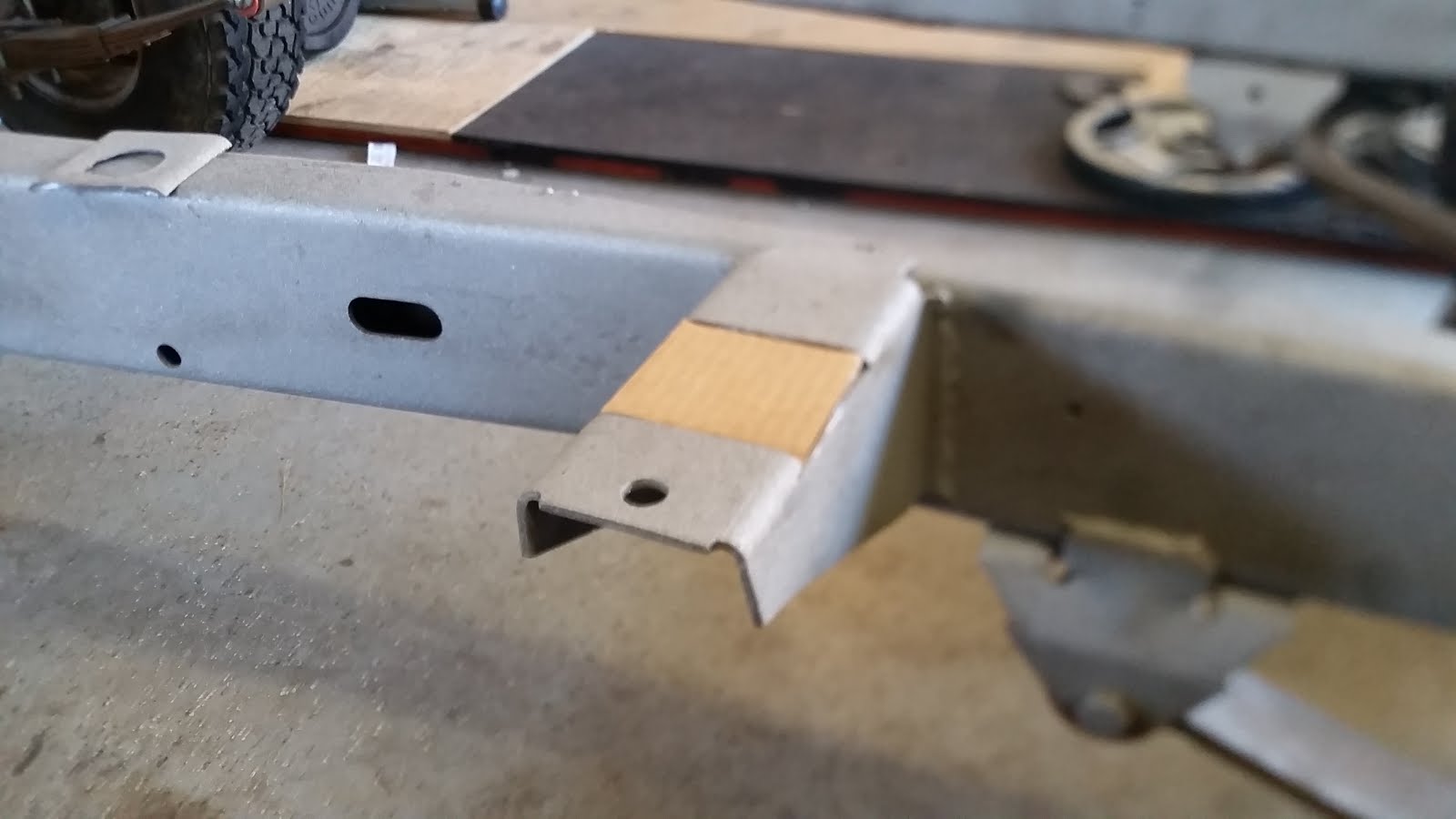 1979 CJ7 Restoration Frame Body Mount Repair