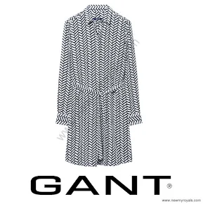 Princess Sofia Style GANT Print Dress