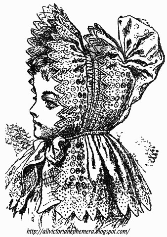 Lacy Bonnet Baby | All Victorian Ephemera