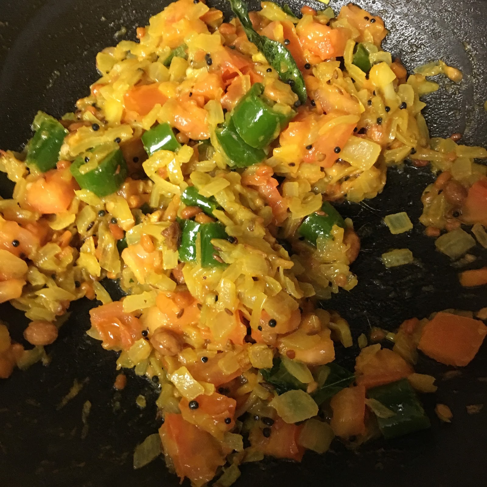 Easy, Tasty, Healthy Tomato Onion Rice / Tomato Onion Chitranna