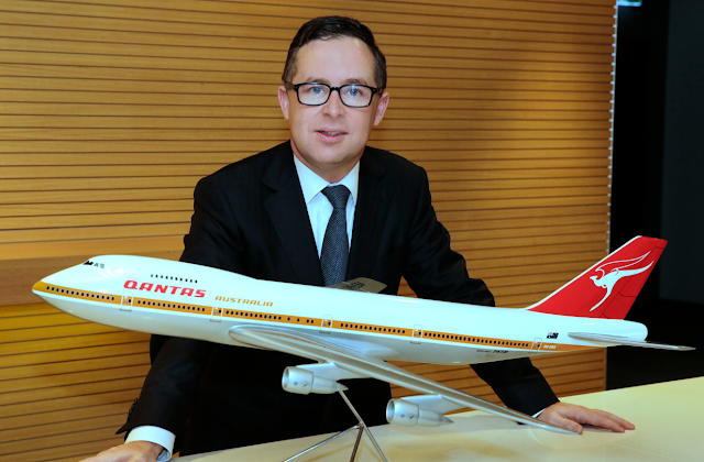 Alan Joyce, CEO da empresa de aviação Qantas