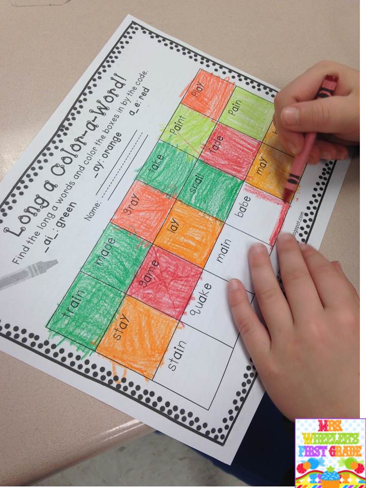 Mrs. Wheeler's First Grade Tidbits: Vowel Teams