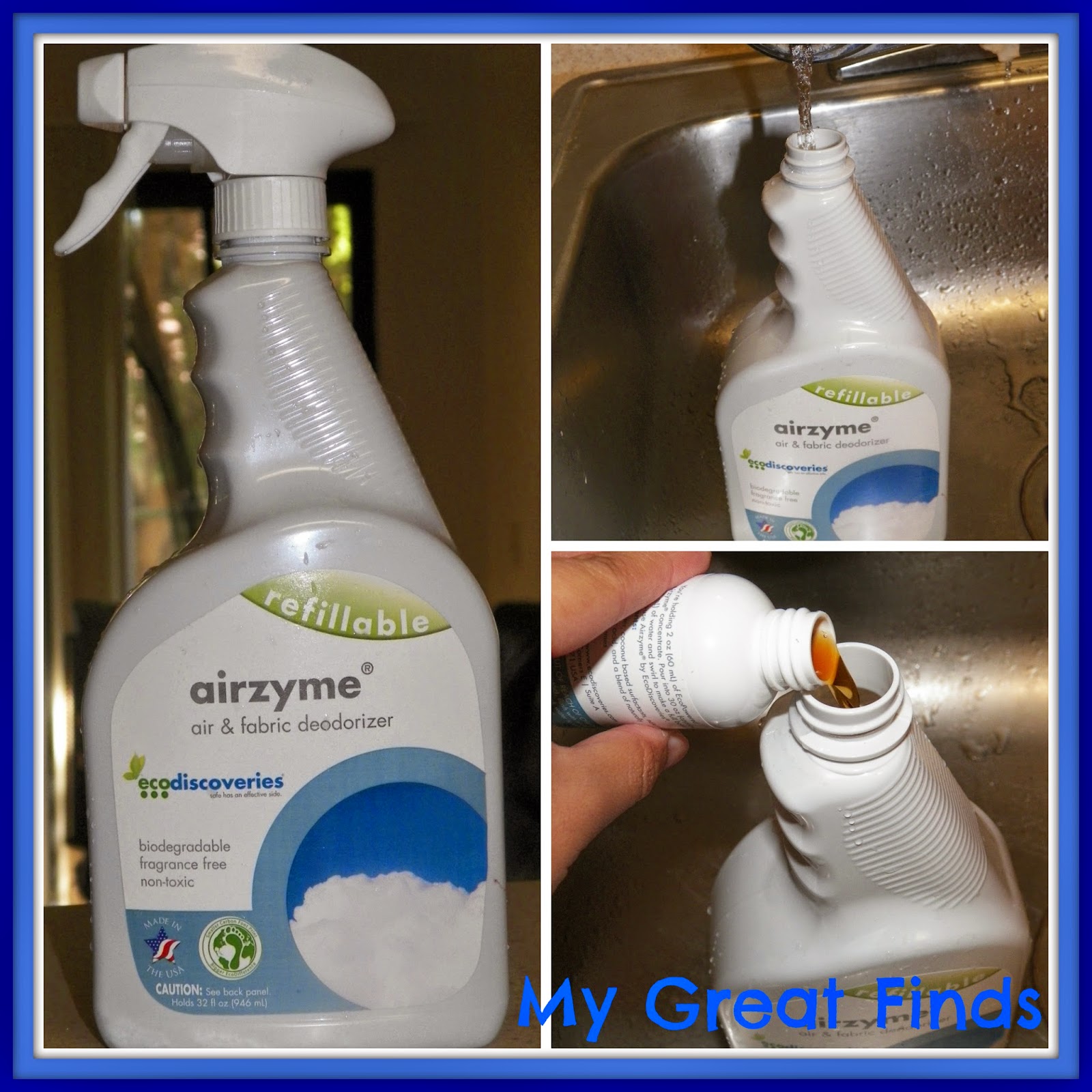 mygreatfinds Freshen And Deodorize Air And Fabric With Airzyme By