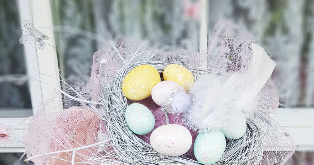 How to make a Pretty Birds Nest Easter Parade Hat, full Picture