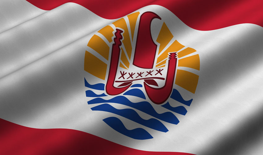 Graafix! Flag of French Polynesia Graafix! Flag of French Polynesia