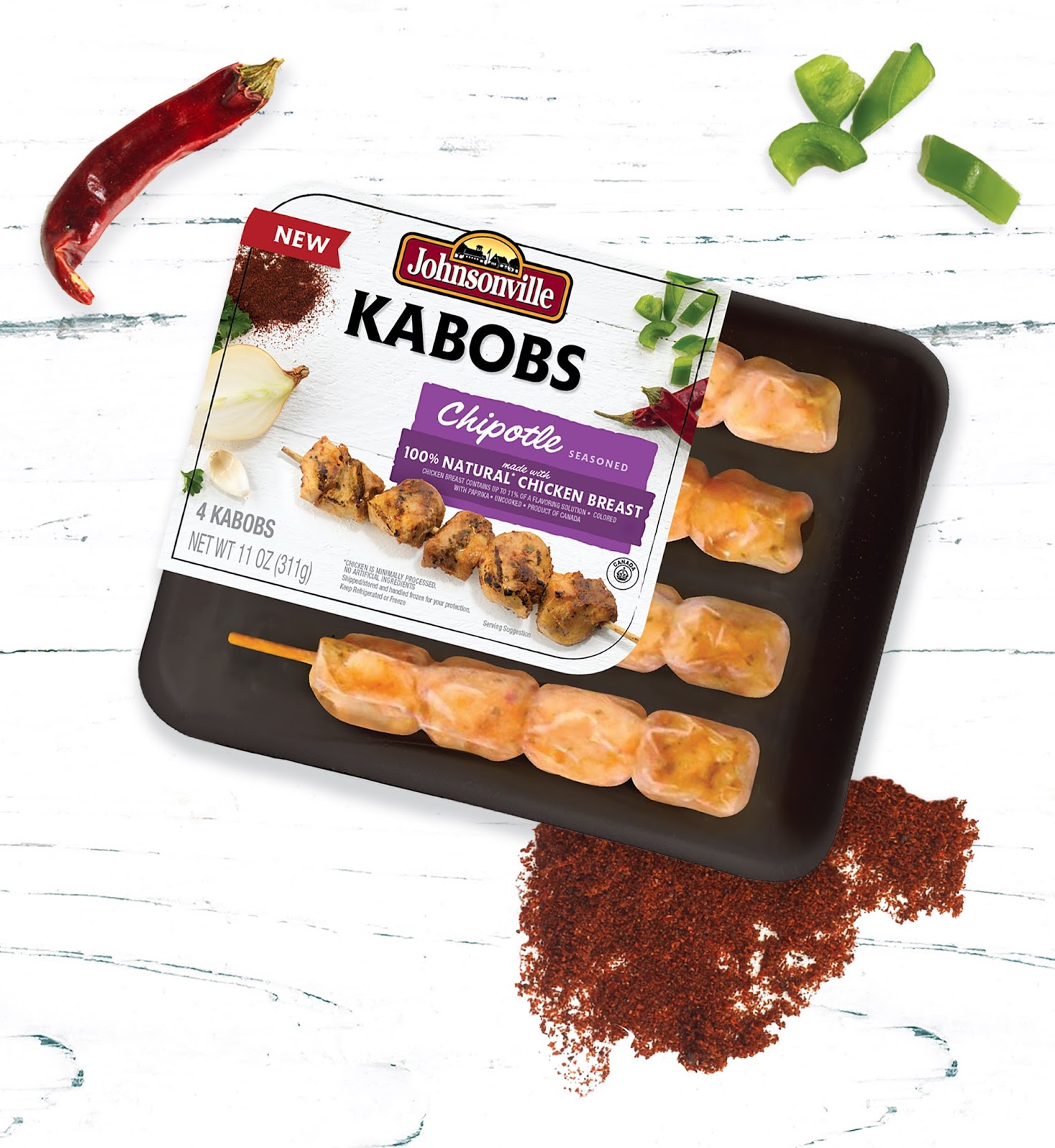 Johnsonville Kabobs on Packaging of the World Creative Package Design