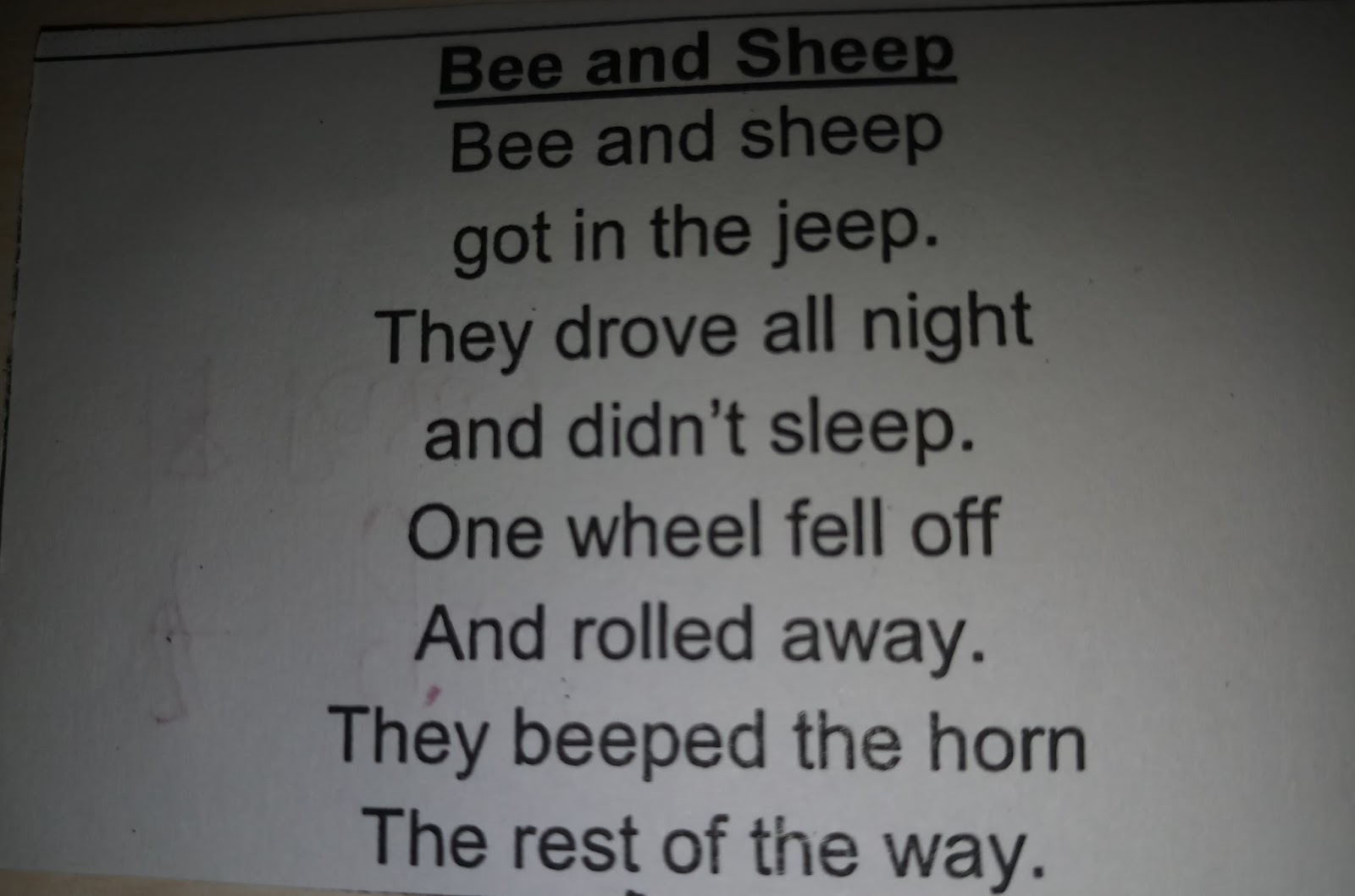 Eng English Poem Recitation