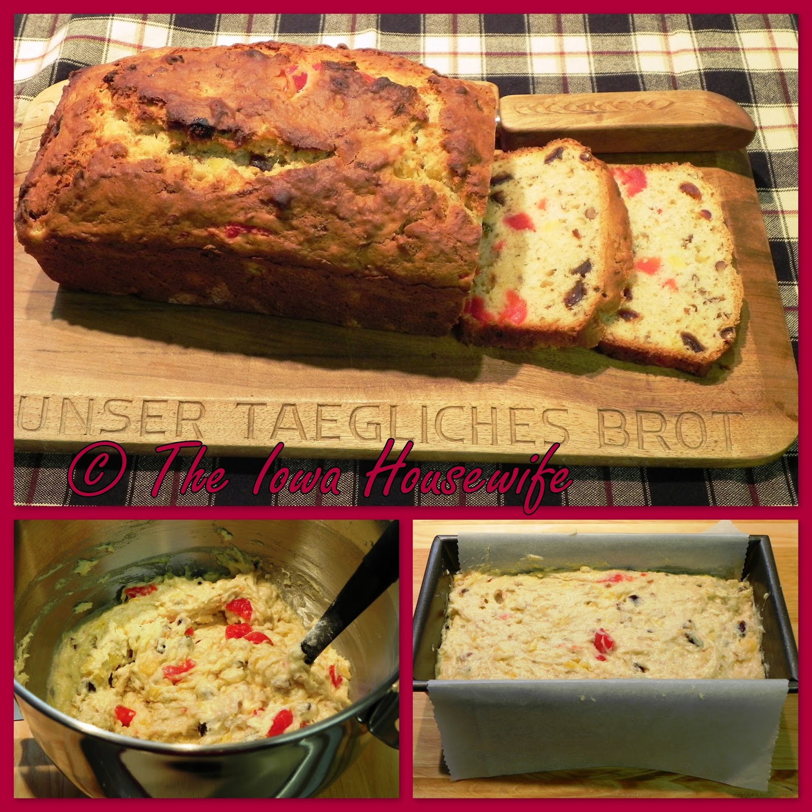 The Iowa Housewife Pineapple Date Loaf