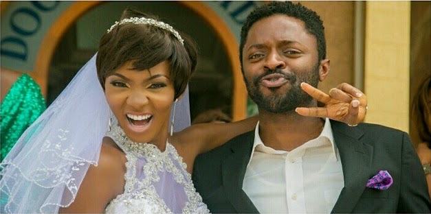ivie okujaye white wedding photos