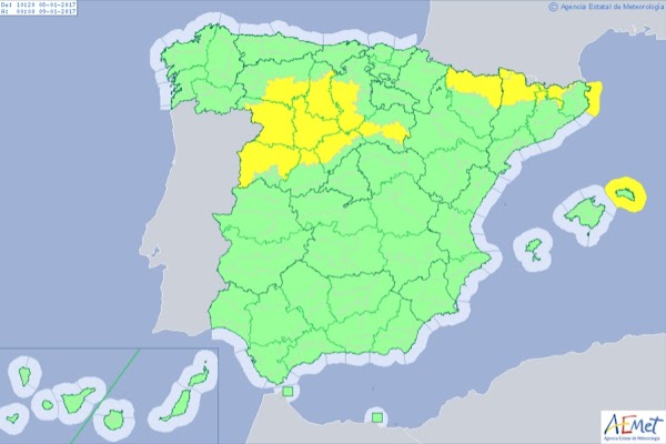 Desactivan avisos por vientos en Canarias, 8 enero Desactivan avisos por vientos en Canarias, 8 enero