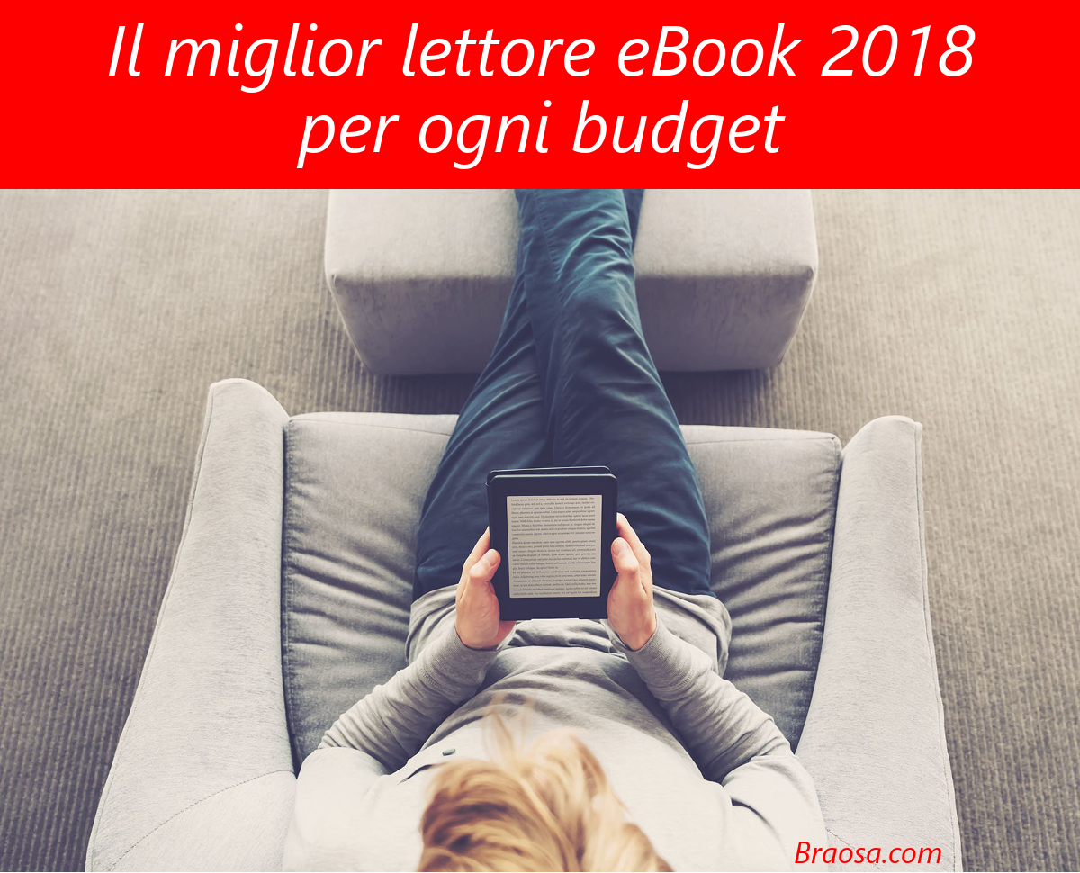 IL MIGLIORE LETTORE EBOOK PER QUALSIASI BUDGET
