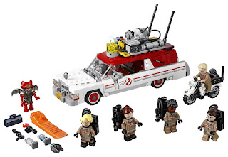 LEGO Ghostbusters Ecto-1 & 2 Building Kit (LEGO) Ghostbuster Toys
