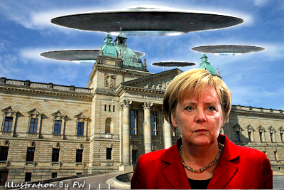 Chancellor of Germany Angela Merkel Forced to Release Secret UFO Files