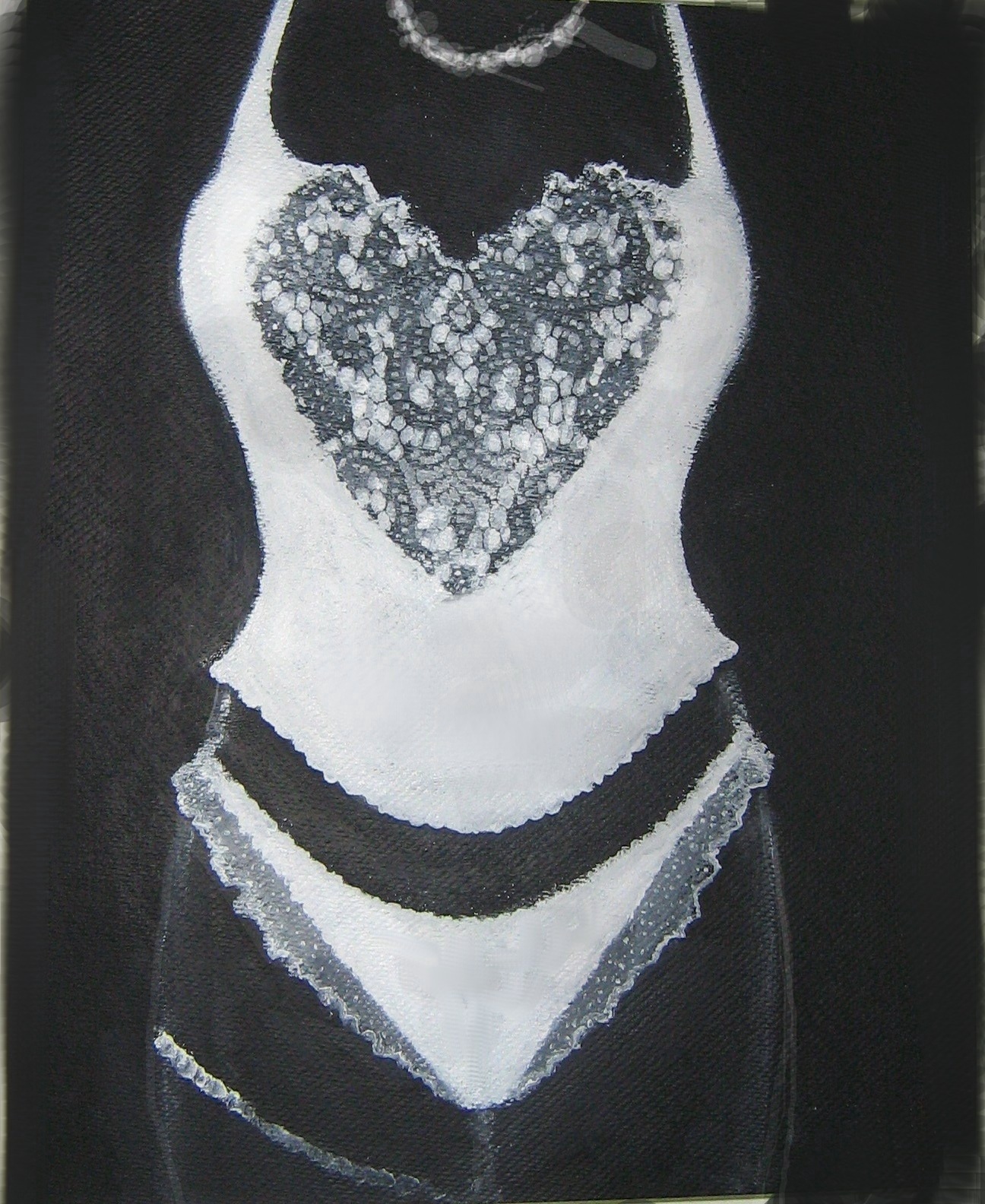 Sensuella tavlor av Ewa Pihl 100 Charlotte Cronquist kärlekskrigaren