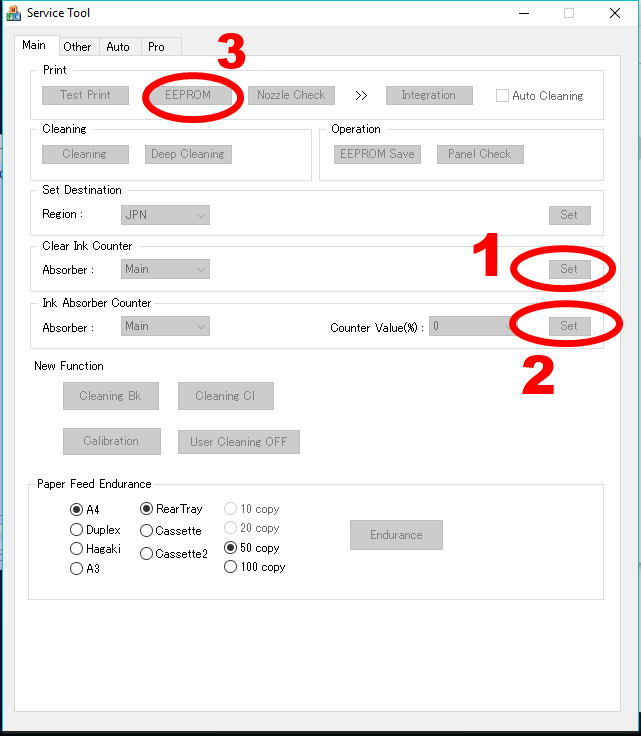 Epson adjustment program reset