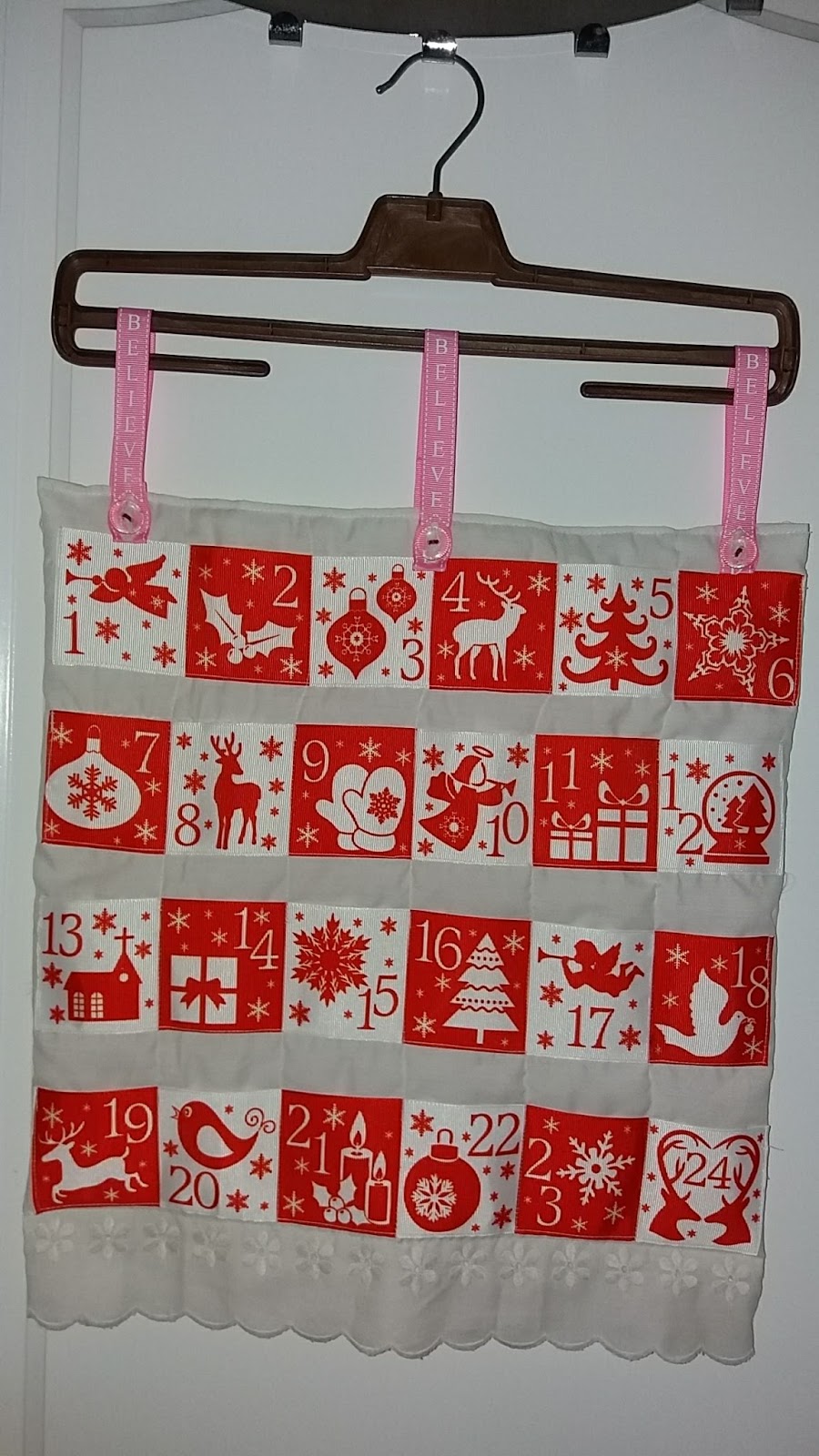 Spanish crafter Advent Calendar for Crafty Ribbons & Craft Club