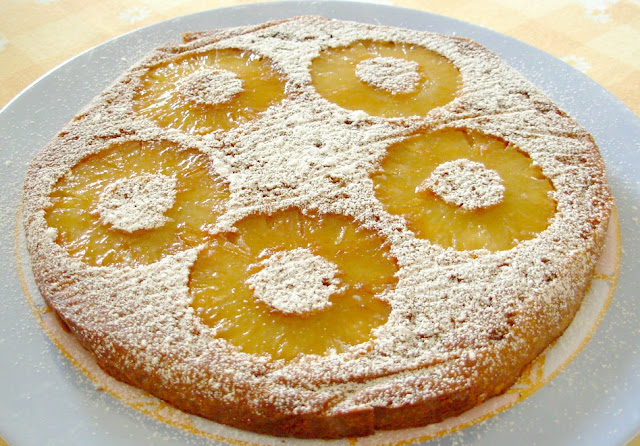 Torta all'Ananas Rovesciata - Ricetta