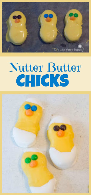 Get Kids in the Kitchen with these Nutter Butter Chick Cookies
