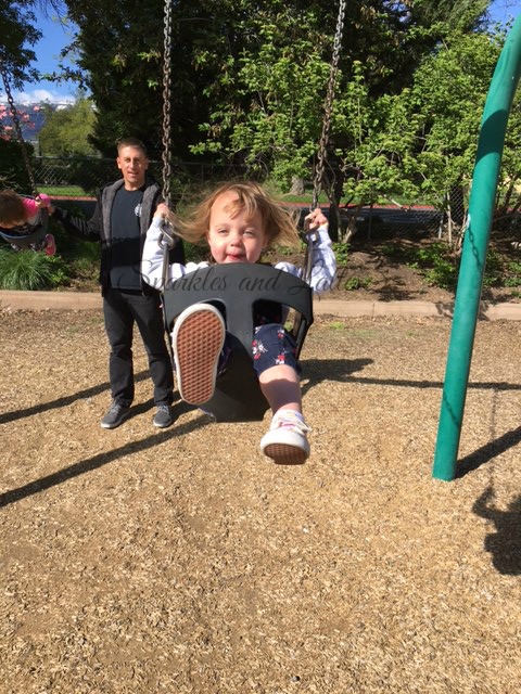toddler fun at the park