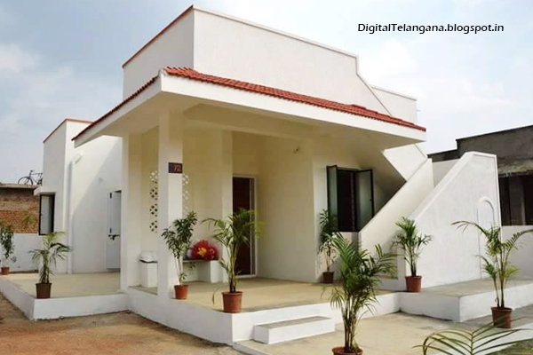 Telangana (2 BHK) Double Bedroom Houses at Erravalli
