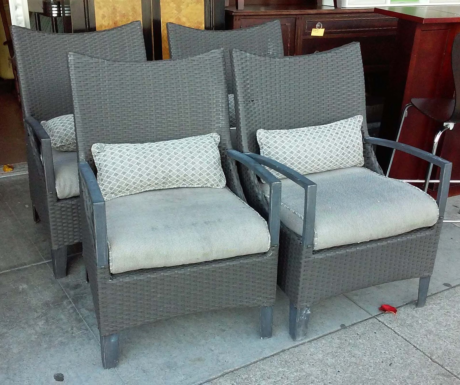 UHURU FURNITURE & COLLECTIBLES SOLD Hampton Bay Patio Chairs 55/Each