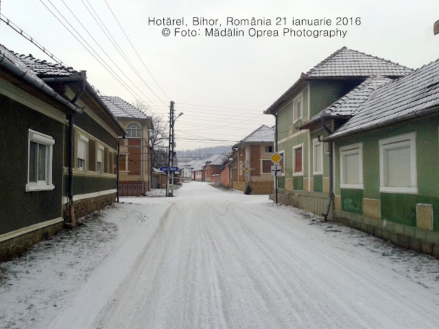 Hotarel, Bihor, Romania 21 ianuarie 2016. Hotarel, Bihor, Romania 21.01.2016 ; satul Hotarel comuna Lunca judetul Bihor Romania