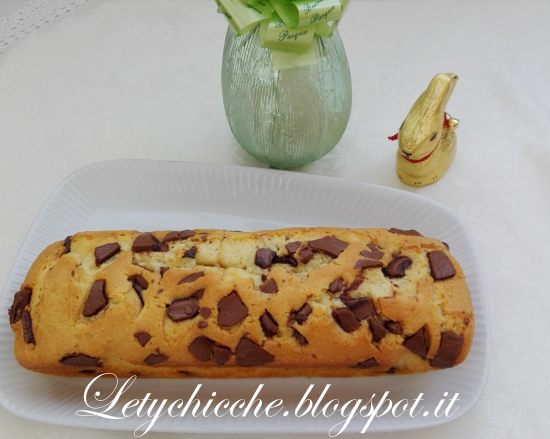 Plumcake con uovo di Pasqua - Letychicche