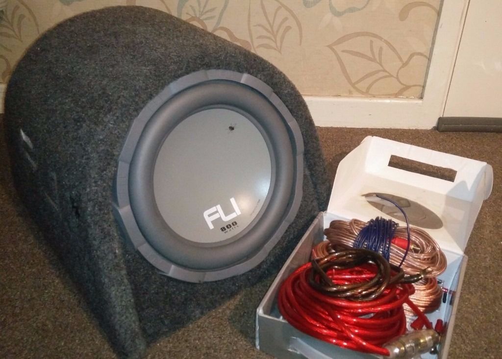 How To Wire Connect & Install Active Subwoofer In a Car - How To